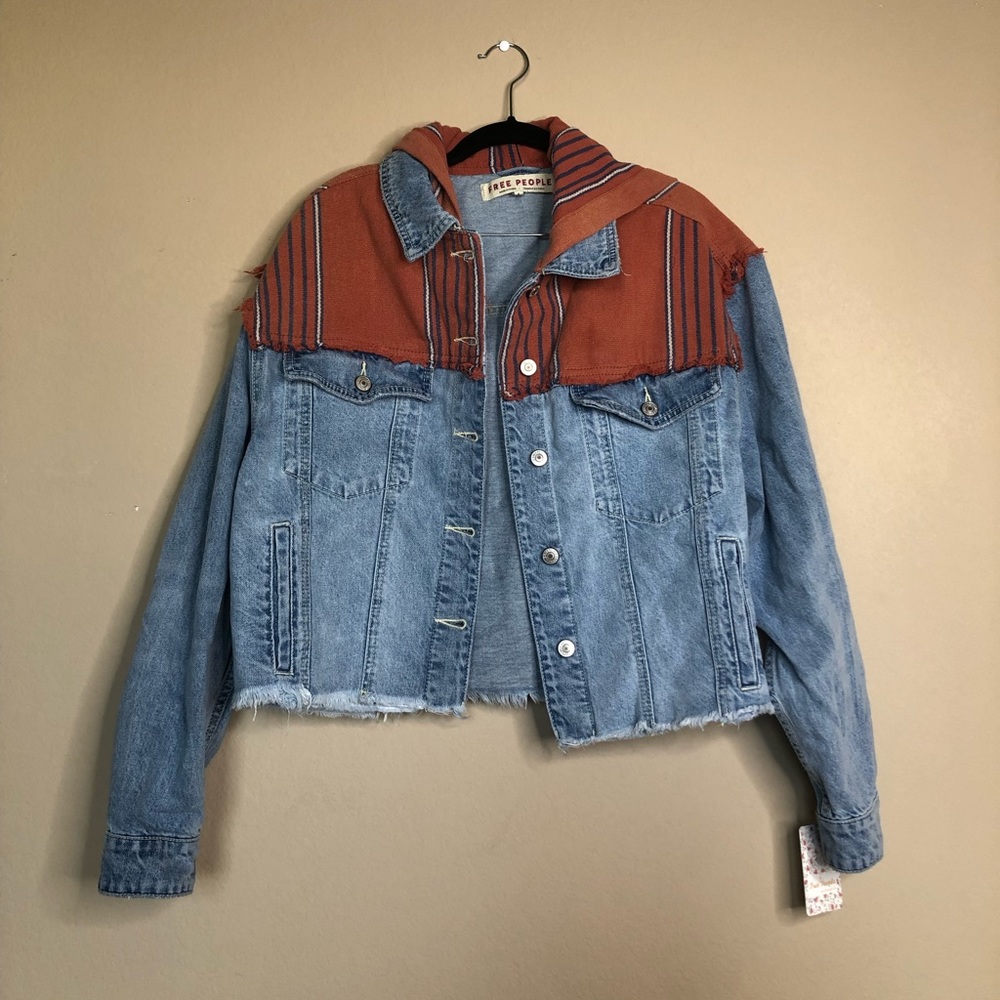 Free People Baja Jean Jacket